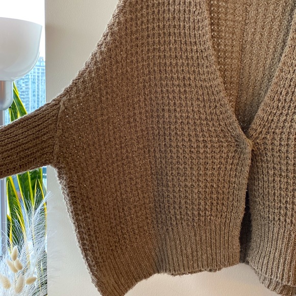 Free People Breeze Knit Slouchy Sweater Cardigan - Picture 9 of 13